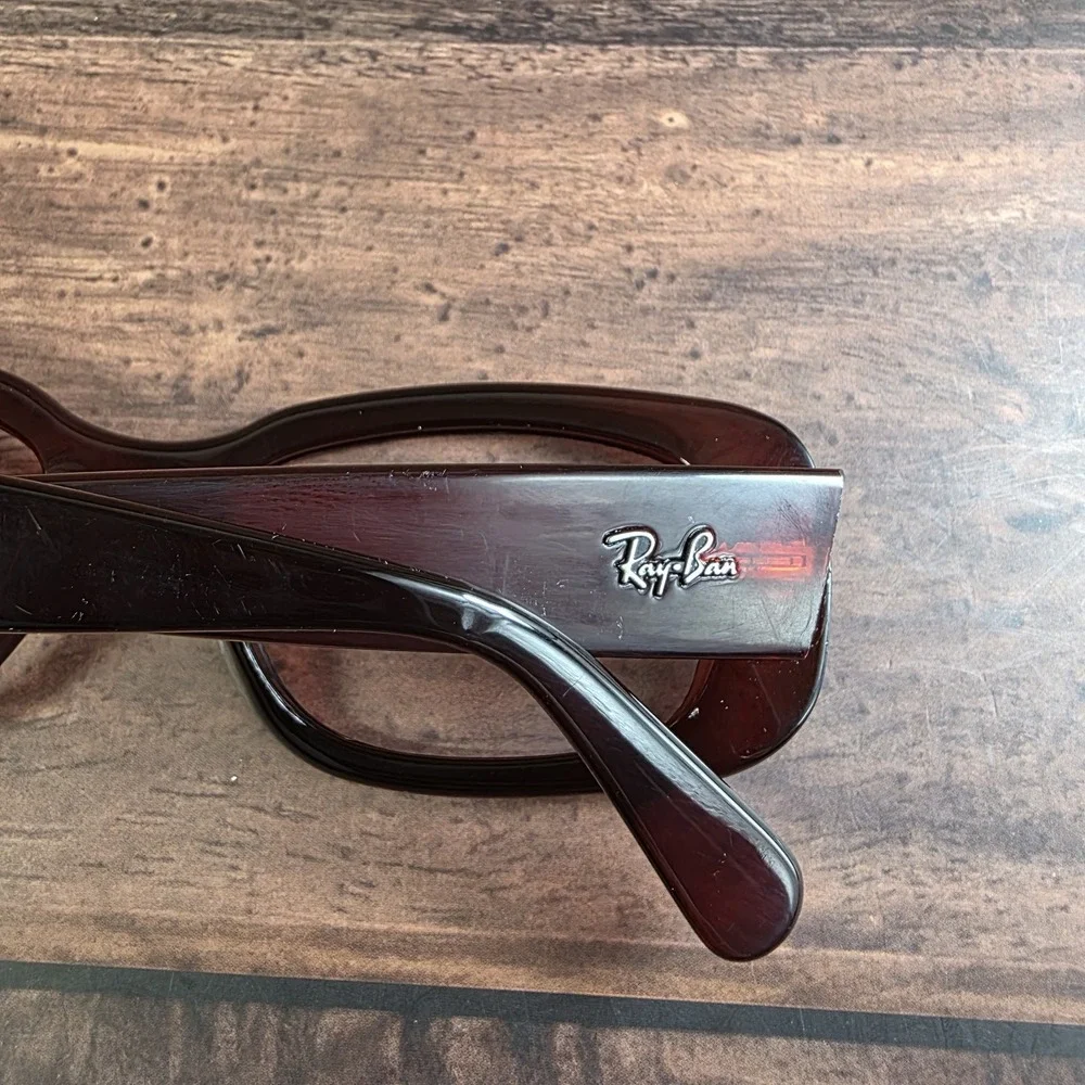 Ray Ban Sunglasses Burgundy Rectangular Italy RB4122 735/8G 3N FRAMES ONLY